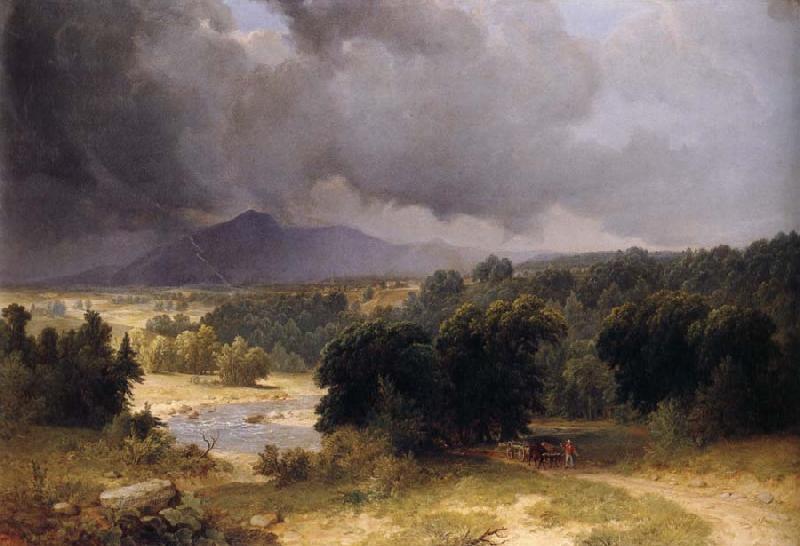 Asher Brown Durand June Shower Germany oil painting art